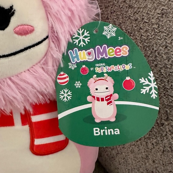 Nwt Squishmallow 10"BRINA Bigfoot hug mees - Picture 3 of 5